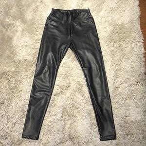 Target Faux Leather leggings